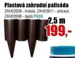 EVA Plastová zahradní palisáda nabídka