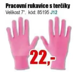 EVA Pracovní rukavice s terčíky nabídka