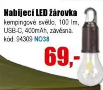EVA Nabijecí LED žárovka nabídka