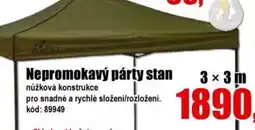 EVA Nepromokavý párty stan nabídka