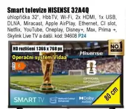 EVA Smart televize HISENSE 32A4Q nabídka