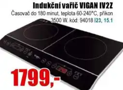 EVA Indukční vařič VIGAN IV2Z nabídka