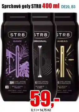 EVA Sprchové gely STR8 nabídka