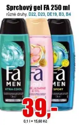 EVA Sprchový gel FA nabídka