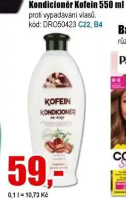 EVA Kondicionér Kofein nabídka