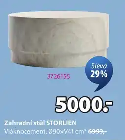 JYSK Zahradní stůl STORLIEN nabídka
