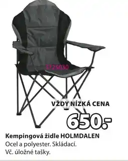 JYSK Kempingová židle HOLMDALEN nabídka