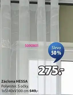 JYSK Záclona HESSA nabídka