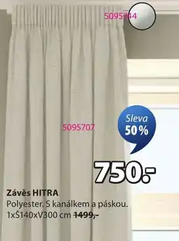 JYSK Závěs HITRA nabídka