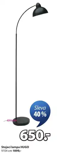 JYSK Stojací lampa HUGO nabídka