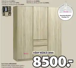 JYSK Šatní skříň LIMFJORDEN nabídka