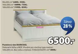 JYSK Postelový rám MARKSKEL nabídka