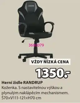 JYSK Herní židle RANDRUP nabídka