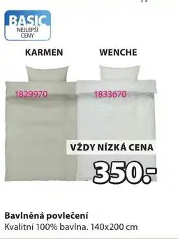 JYSK Bavlněná povlečení nabídka