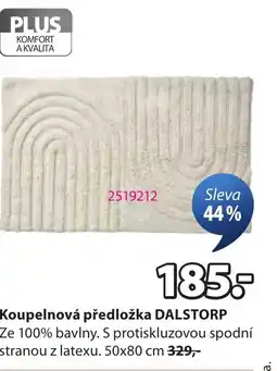 JYSK Koupelnová předložka DALSTOR nabídka