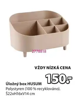 JYSK Úložný box HUSUM nabídka