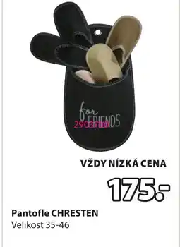 JYSK Pantofle CHRESTEN nabídka