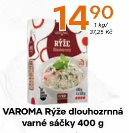 Coop hb VAROMA Rýže dlouhozrnná varné sáčky nabídka