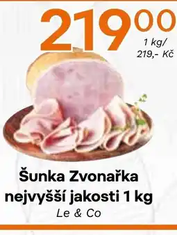 Coop hb Šunka Zvonařka nejvyšší jakosti nabídka