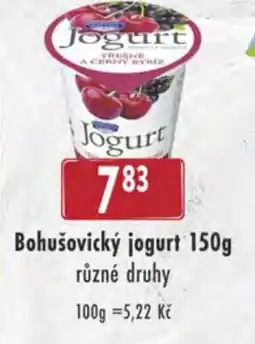 Qanto Bohušovický jogurt nabídka
