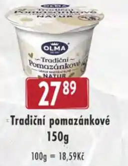 Qanto OLMA Tradiční pomazánkové nabídka