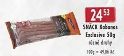 Qanto SNÄCK Kabanos Exclusive nabídka