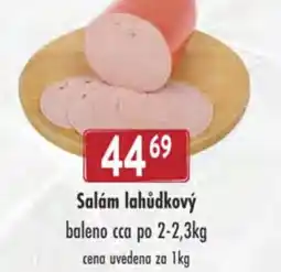 Qanto Salam lahůdkový nabídka