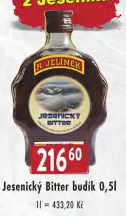 Qanto Jesenický Bitter budík nabídka