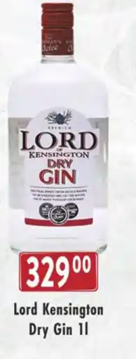Qanto Lord Kensington Dry Gin nabídka