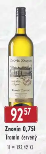 Qanto Znovín nabídka