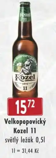 Qanto Velkopopovický Kozel 11 nabídka