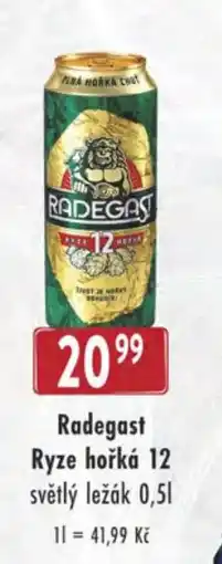Qanto Radegast Ryze hořká 12 nabídka