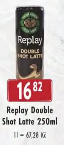 Qanto Replay Double Shot Latte nabídka