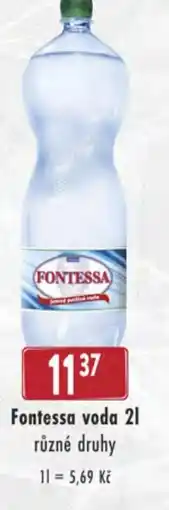 Qanto Fontessa voda nabídka