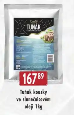 Qanto Tuňák kousky ve slunečnicovém oleji nabídka