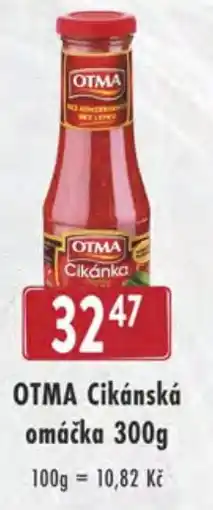 Qanto OTMA Cikánská omáčka nabídka