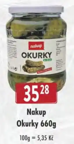 Qanto Nakup Okurky nabídka