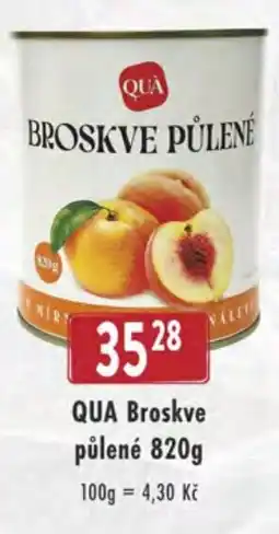 Qanto QUA Broskve půlené nabídka
