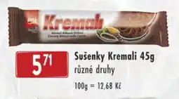 Qanto Sušenky Kremali nabídka