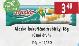 Qanto Alaska kukuřičné trubičky nabídka