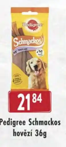 Qanto Pedigree Schmackos hovězí nabídka