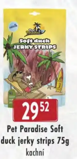 Qanto Pet Paradise Soft duck jerky strips nabídka