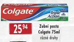 Qanto Zubní pasta Colgate nabídka