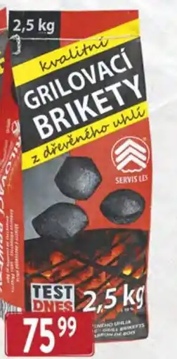 Qanto Brikety z dřevěného uhlí nabídka