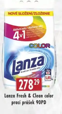 Qanto Lanza Fresh & Clean color prací prášek 90PD nabídka