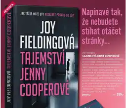 Knižní klub Joy Fieldingová Tajemství jenny cooperové nabídka