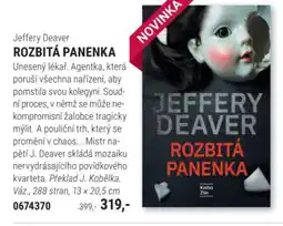 Knižní klub Jeffery Deaver ROZBITÁ PANENKA nabídka