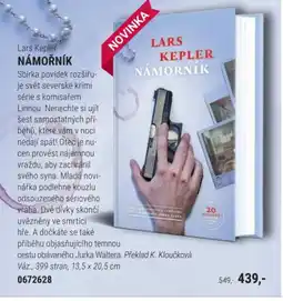 Knižní klub Lars Kepler Námořník nabídka