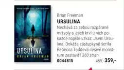 Knižní klub Brian Freeman Ursulina nabídka