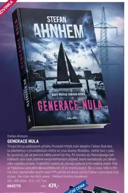 Knižní klub Stefan Ahnhem Generace nula nabídka